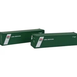 Clearance Con-Cor 443015 N Linea Mexicana TMM 40'' Hi-Cube Container #1 (Pack of 2) - Your Source for Gaming Essentials Trains