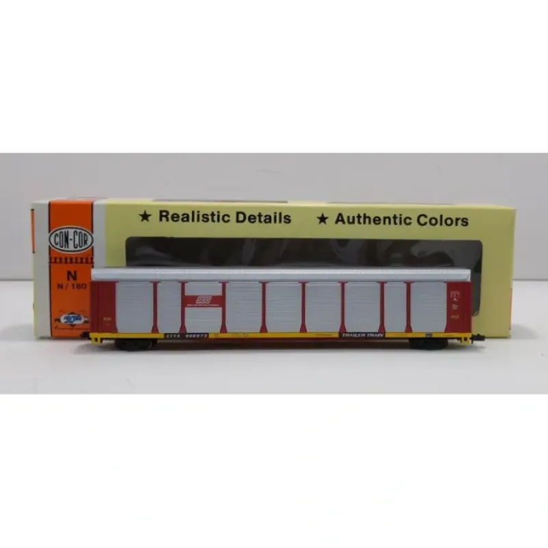 Sale Con-Cor 0001-603015 N Scale SOO Line Tri Level Auto Rack Car #906873 NIB - Your Source for Gaming Essentials Trains