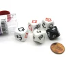 Dice>Crown & Anchor Dice Game with 5 Dice Travel Tube and Gaming Instructions - Your Source for Gaming Essentials