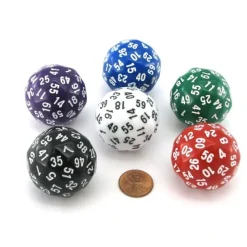 Dice>D60 Deltoidal Hexecontahedron Dice, 1 Piece or Assortment - Choose Your Color - Your Source for Gaming Essentials