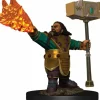 Tabletop Miniatures-D&D Icons of the Realms Premium Figure, Painted Miniature: (W6) Dwarf Cleric Male - Your Source for Gaming Essentials