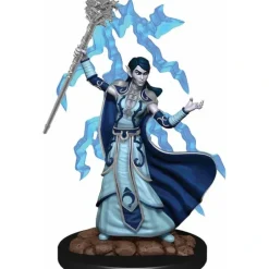 Tabletop Miniatures-D&D Icons of the Realms Premium Figure, Painted Miniature: (W6) Elf Wizard Female - Your Source for Gaming Essentials