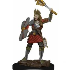 Tabletop Miniatures-D&D Icons of the Realms Premium Figure, Painted Miniature: (W6) Human Cleric Female - Your Source for Gaming Essentials