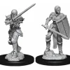 Tabletop Miniatures-D&D Nolzur's Marvelous Unpainted Miniatures (W9) Female Human Fighter - Your Source for Gaming Essentials
