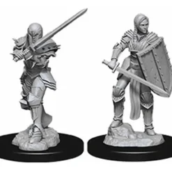 Tabletop Miniatures-D&D Nolzur's Marvelous Unpainted Miniatures (W9) Female Human Fighter - Your Source for Gaming Essentials