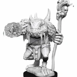 Tabletop Miniatures-D&D Nolzur's Marvelous Unpainted Miniatures (W12.5) Green Slaad - Your Source for Gaming Essentials