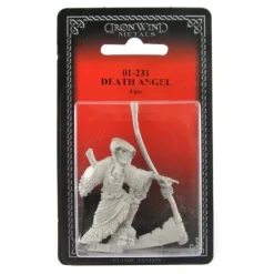 Tabletop Miniatures-Death Angel #01-231 Classic Ral Partha Fantasy RPG Metal Figure - Your Source for Gaming Essentials