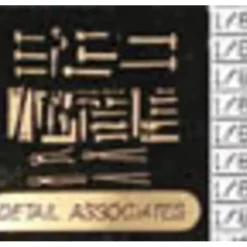 Best Detail Associates 8405 N 35-Piece Etched Brass Hand Tool Set - Your Source for Gaming Essentials Trains