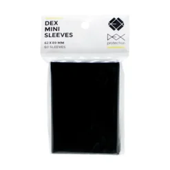 Cards-Dex Protection Mini 62 x 89mm Playing Card Dex Sleeves (60) - Choose Your Color - Your Source for Gaming Essentials