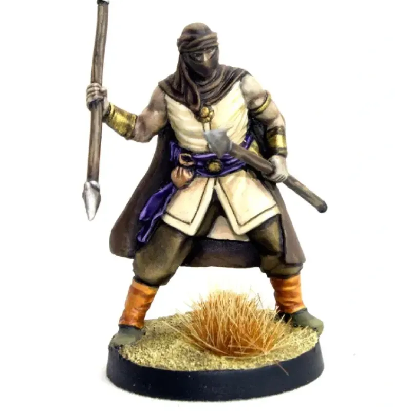 Tabletop Miniatures-DGS Games Azarim Scout #111007 Unpainted 32mm Scale Freeblades Metal Figure - Your Source for Gaming Essentials