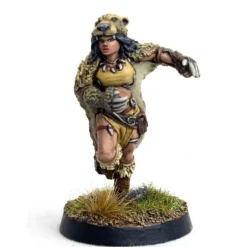 Tabletop Miniatures-DGS Games Bear Mystic #114002 Unpainted 32mm Scale Freeblades Metal Figure - Your Source for Gaming Essentials