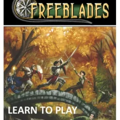 Tabletop Miniatures-DGS Games Freeblades Learn to Play Rulebook - Standalone Game and Rules Set - Your Source for Gaming Essentials