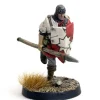 Tabletop Miniatures-DGS Games Militia Spearman #103008 Unpainted 32mm Scale Freeblades Metal Figure - Your Source for Gaming Essentials