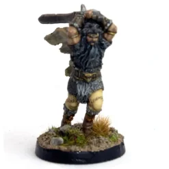 Tabletop Miniatures-DGS Games Wolfkarl #114001 Unpainted 32mm Scale Freeblades Metal Figure - Your Source for Gaming Essentials