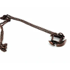Dice>Dice Pendant Necklace 'Axe Blade' with Old Copper Finish - Holds a 12mm D6 - Your Source for Gaming Essentials