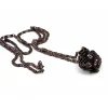 Dice>Dice Pendant Necklace 'Dragons' with Old Copper Finish - Holds a D10 - Your Source for Gaming Essentials