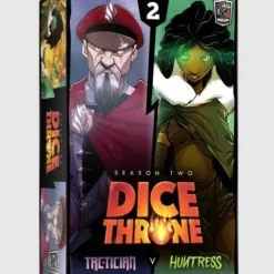 Dice>Dice Throne Season 2 Battle Box - Tactician vs Huntress - Your Source for Gaming Essentials