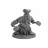 Tabletop Miniatures-Dorn Ironspike, Dwarf Warrior #30089 Reaper Legends: Bones USA Unpainted Plastic - Your Source for Gaming Essentials