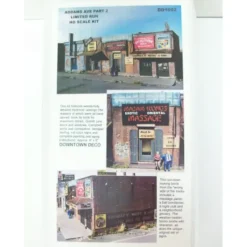 Best Sale Downtown Deco DD-1002 HO Addams Ave. Part 2 Limited Run Building Kit - Your Source for Gaming Essentials