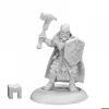 Tabletop Miniatures-Dungeon Dwellers Balzador Cleric #07029 Unpainted Metal Figure - Your Source for Gaming Essentials