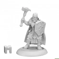 Tabletop Miniatures-Dungeon Dwellers Balzador Cleric #07029 Unpainted Metal Figure - Your Source for Gaming Essentials