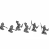 Tabletop Miniatures-Dungeon Dwellers Bloodscale Kobolds (6) #07057 Bones USA Unpainted Plastic Minis - Your Source for Gaming Essentials