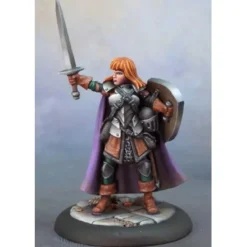 Tabletop Miniatures-Dungeon Dwellers Caerindra Thistlemoor, Fighter #07012 Unpainted Metal - Your Source for Gaming Essentials
