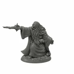 Tabletop Miniatures-Dungeon Dwellers Erebus Nalas Evil Sorcerer #07030 Bones USA Unpainted Plastic - Your Source for Gaming Essentials