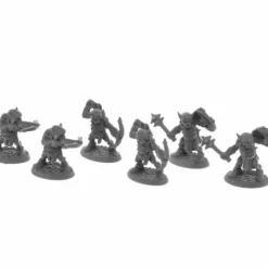 Dungeon Dwellers Goblin Pillagers (6) #07042 Bones USA Unpainted Plastic Figures - Your Source for Gaming Essentials Sale
