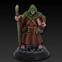 Tabletop Miniatures-Dungeon Dwellers Human Monk, Brother Hammond #07027 Unpainted Metal Figure - Your Source for Gaming Essentials