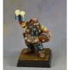 Tabletop Miniatures-Dungeon Dwellers Jalarak Leadbarrels, Dwarf Brewmaster 07015 Metal - Your Source for Gaming Essentials