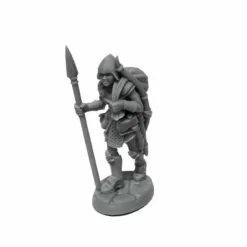 Tabletop Miniatures-Dungeon Dwellers Marina, Overladen Henchwoman #07075 Bones USA Unpainted Plastic - Your Source for Gaming Essentials