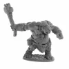 Tabletop Miniatures-Dungeon Dwellers Ogre Clubber #07062 Bones USA Unpainted Plastic Figure - Your Source for Gaming Essentials