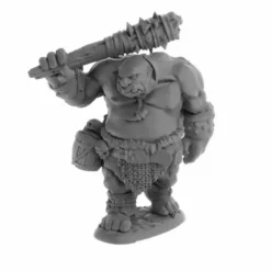 Tabletop Miniatures-Dungeon Dwellers Ogre Guard #07063 Bones USA Unpainted Plastic Figure - Your Source for Gaming Essentials