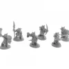 Tabletop Miniatures-Dungeon Dwellers Ratpelt Kobold Warriors (6) #07054 Bones USA Unpainted Plastic - Your Source for Gaming Essentials