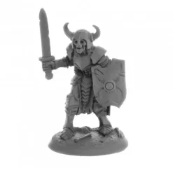 Tabletop Miniatures-Dungeon Dwellers: Rictus the Undying #07001 Bones USA Unpainted Plastic Figure - Your Source for Gaming Essentials