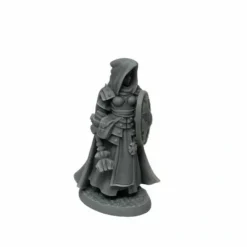 Tabletop Miniatures-Dungeon Dwellers Sister Ailene Human Cleric #07023 Bones USA Unpainted Plastic - Your Source for Gaming Essentials