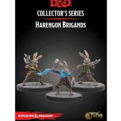 Tabletop Miniatures-Dungeons & Dragons: The Wild Beyond the Witchlight - Agdon Longscarf & Haregon Brigands (3 Unpainted Resin Figures) - Your Source for Gaming Essentials