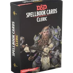 Board Games-Dungeons and Dragons RPG Spellbook Cards - 153 Card Cleric Deck - Your Source for Gaming Essentials
