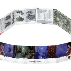 Board Games-Dungeons and Dragons RPG: Curse of Strahd DM Screen - Your Source for Gaming Essentials
