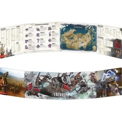 Board Games-Dungeons and Dragons RPG: Eberron - Rising from the Last War DM Screen - Your Source for Gaming Essentials