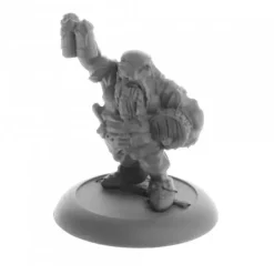 Tabletop Miniatures-Dwarf Brewmaster, Jalarak Leadbarrels #04073 Dark Heaven Legends Metal Figure - Your Source for Gaming Essentials