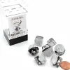 Dice>Eclipse Dice 7 Piece Polyhedral DnD Dice Set - Luna - Your Source for Gaming Essentials