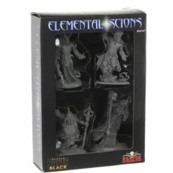Elemental Scions Boxed Set #44147 Bones Black Unpainted Plastic Figures - Your Source for Gaming Essentials Best