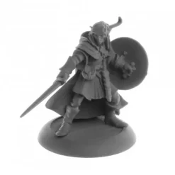 Tabletop Miniatures-Elf Fighter, Mellonir Windrunner #04084 Dark Heaven Legends Unpainted Metal Mini - Your Source for Gaming Essentials