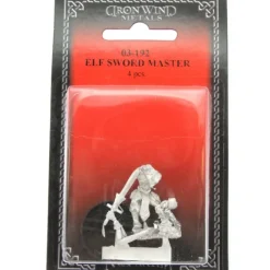 Tabletop Miniatures-Elf Sword Master #03-192 Classic Ral Partha Fantasy RPG Metal Figure - Your Source for Gaming Essentials