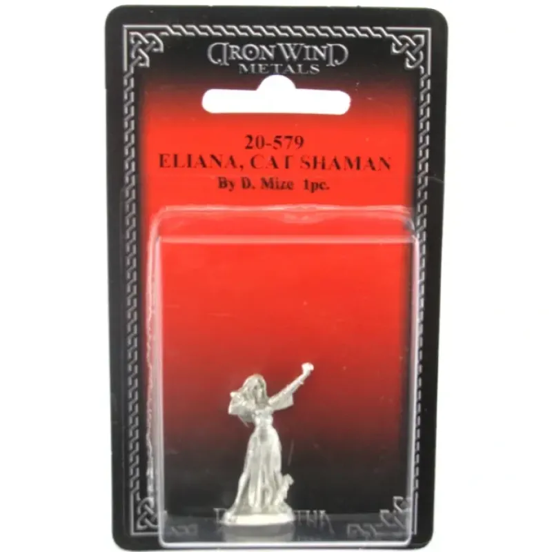 Tabletop Miniatures-Eliana The Cat Shaman #20-579 Shadowrun RPG Metal Ral Partha Figure - Your Source for Gaming Essentials