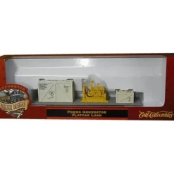 Sale Ertl 4055 HO Scale Power Generator & Crates Flatcar Load - Your Source for Gaming Essentials Trains