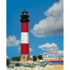 Faller 131010 HO Hornum Lighthouse with Becon Building Kit - Your Source for Gaming Essentials Trains