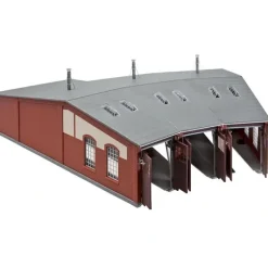 Sale Faller 120176 HO Three-stall Roundhouse Kit - Your Source for Gaming Essentials Trains